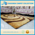 modern patterns korea silk shaggy rug
